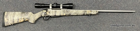 Very good condition Tikka T3 in 222 Rem. Has a Lynx 2-10x38 scope mounted. 22 inch barrel. $65 freight to your dealer Australia wide (WA $75 Perth Only). 2 mont