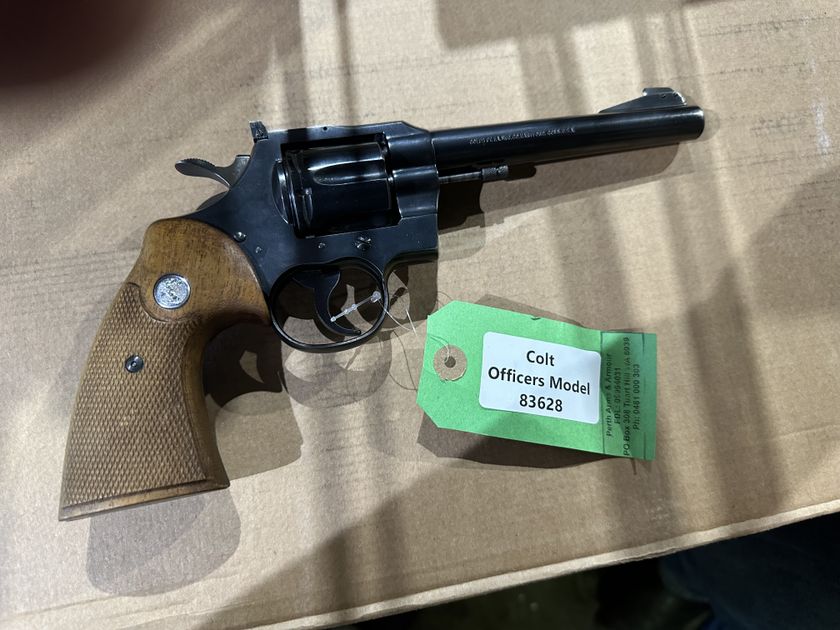 Colt Officers Model Match Rimfire Revolver