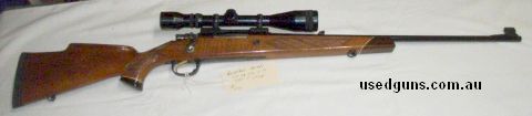 This riflehas been in a collection.It is rare to find a rifle like this.It would be excellent except for a couple of marks in the stock.The bore and bolt face s