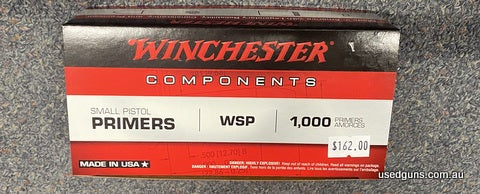 Brand new just landed Winchester small pistol primers x 1000 for $162. In store pick up only.