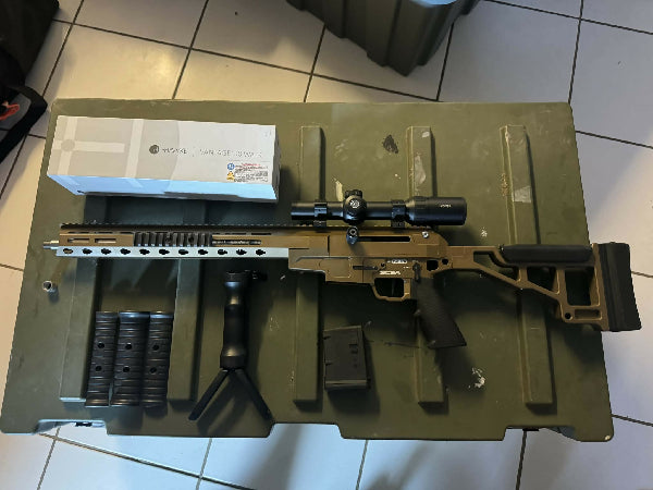 Taipan X .223 Rem – Like New | Scope + Bipod Grip | Extras