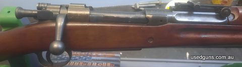 Interesting history to this rifle. Rockisland receiver with 10/27 Springfield barrel. Under side of barrel is Birmingham nitro proof. This is one of a "few" no 