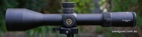 Japanese made Athlon Cronus BTR GEN 2 4.5-29x56mm FFP APLR5 34mm MOA. Excellent condition, glass is mint and there's a small scratch on the rear bell about 1mm 