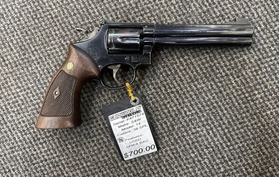 Consignment Smith & Wesson Model 14 .38SPL With Spika Bag  / SN: K471574