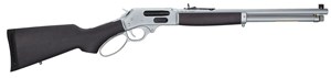 HENRY 
H010GAW
ALL WEATHER
45-70
4 SHOT
LEVER ACTION
BIG LOOP LEVER
INDUSTRIAL HARD CHROME SATIN FINISH
18.43" BARREL
STAINED HARD STOCK & FOREND

NEW $1990