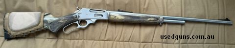 Marlin 30-30 XLR stainless with laminate stock in good condition, just sits in the safe. Extra long microgroove barrel that has done minimal work. Has some safe