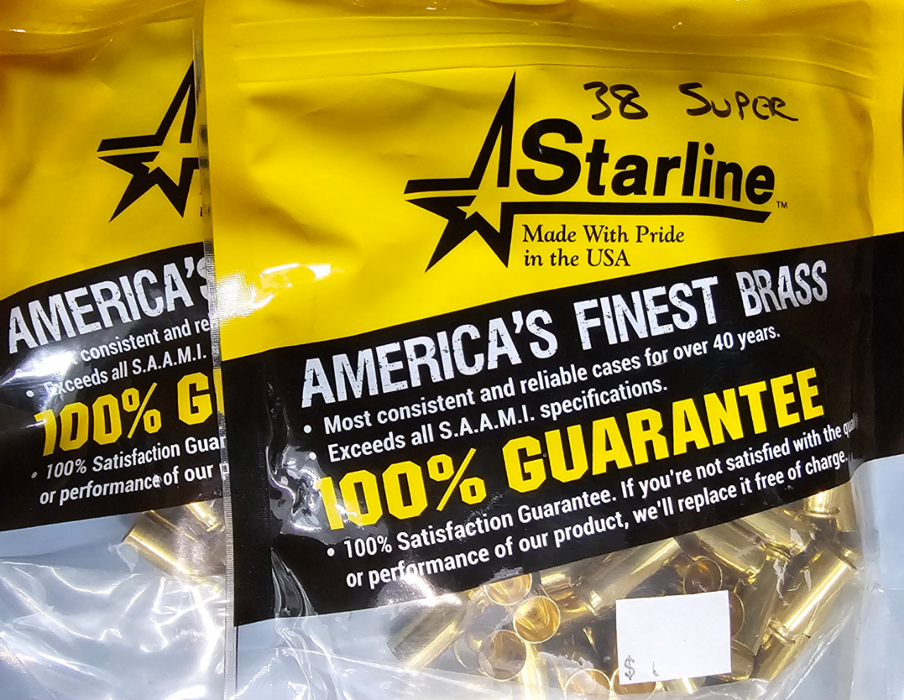 STARLINE PISTOL BRASS
