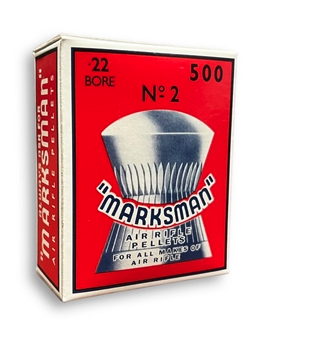 Marksman .22 Round Head Air Rifle Pellets – 500 Pack (Box)