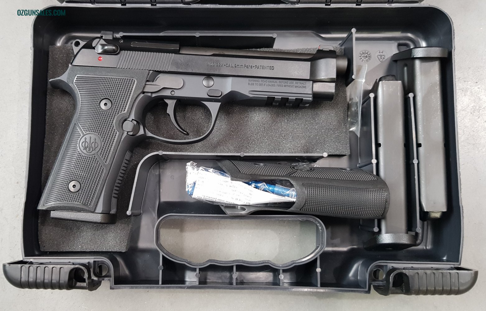 Beretta 92X Full Size 9mm 10 Round USA Made - New