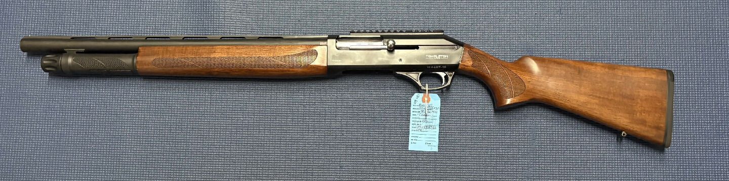 Very good condition T1000 12G straight pull. Has a Picatinny rail ready for an optic.