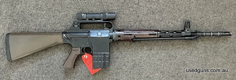 Excellent condition Original 1959 Armalite AR10 Portugese Contract Paratrooper Sniper with scope and bipod. 7.62 Nato. (Approx 6,000 original AR10's made (John 
