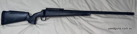 Adjustable model carbon fibre vertical grip stock. Carbon fibre barrel.  Bix n Andy adjustable match trigger.. 4 port fierce muzzle brake. Recessed picatinny ra