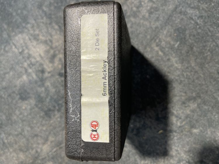 CH 4D. 6 mm Ackley Die set