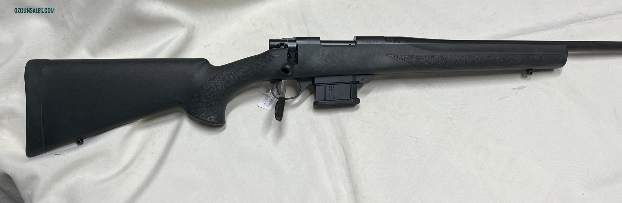 Howa Mini Black on Black 223 rem