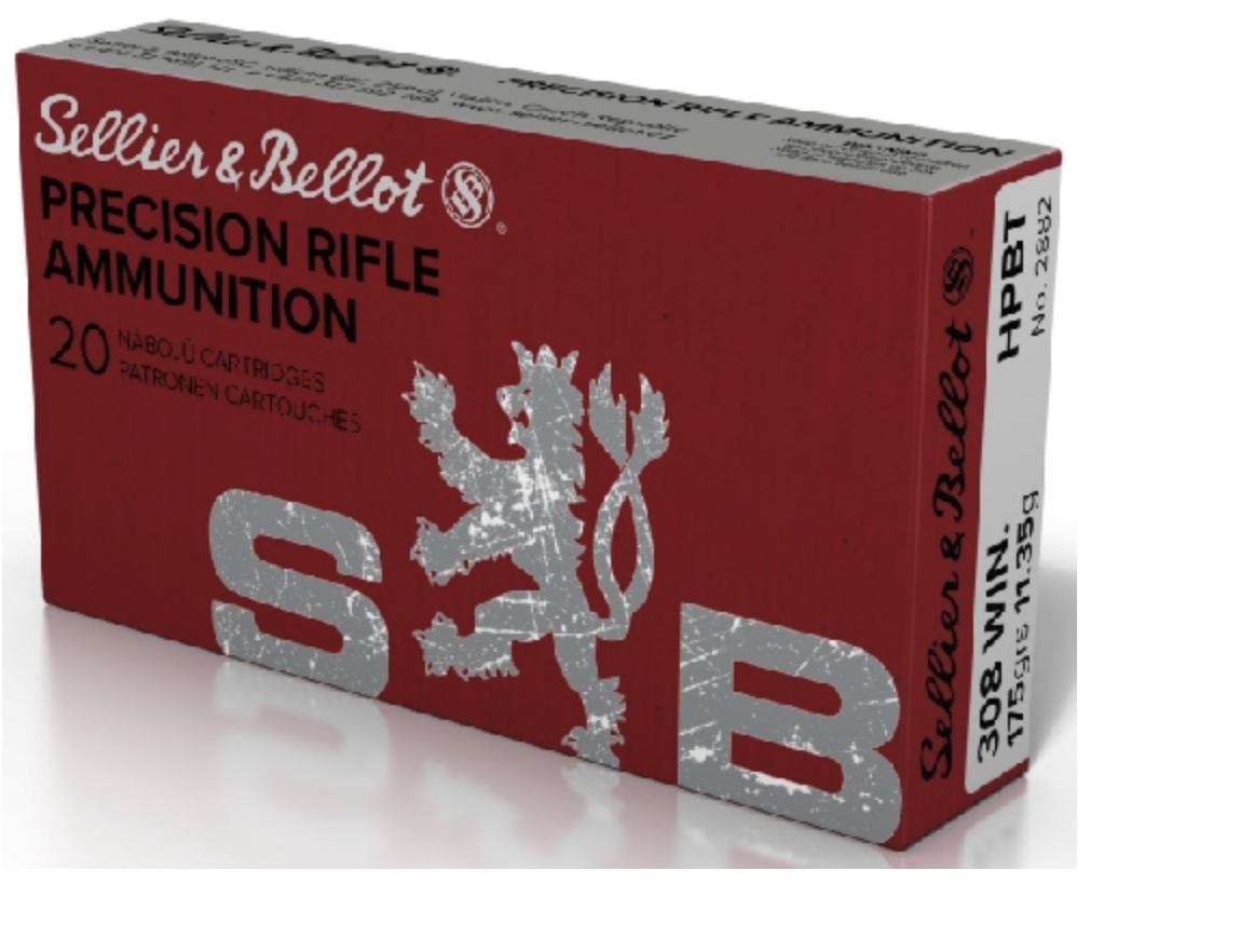 S&amp;B Sellier &amp; Bellot 308 Win 175 grain HPBT Match