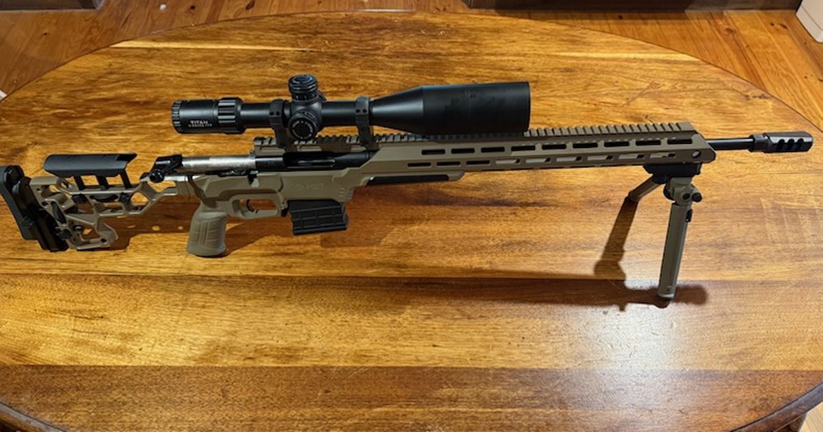 Long range 243 target rifle
