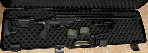 TIKKA T3X TAC A1, fired less than 50 rounds. factory muzzle brake, x2 magazines, bipod and case. non negotiable, getting out of shooting. please contact via mob