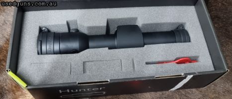 Selling as I no longer have a use for it, it was sighted in and used one 1 hunt then I sold the rifle it was on and didn't buy a replacement for the optic, I al