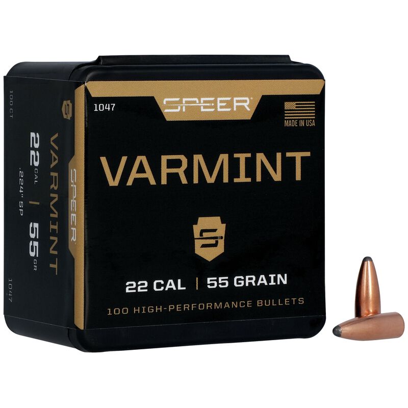 SPEER 224 55GR SPITZER 100PK