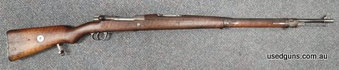 DWM 1910 Mauser for sale chambered in 7x57. Has come up for sale out of a collection. Mismatched serials but all original. Two month Layby available with 20% de