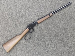 HENRY
H001TML
FRONTIER LARGE LOOP
22WMR
11 SHOT
20" OCTAGONAL BARREL
WALNUT STOCK & FOREND
BLUED FINISH

NEW $1169
