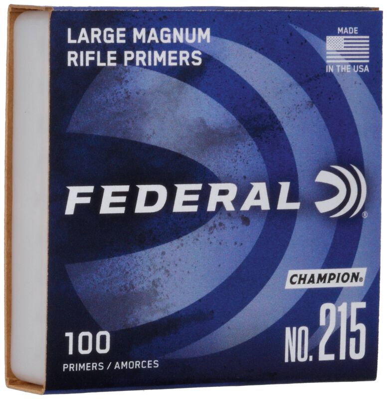 FEDERAL PRIMER 215 LARGE RIFLE MAGNUM (1000PK)