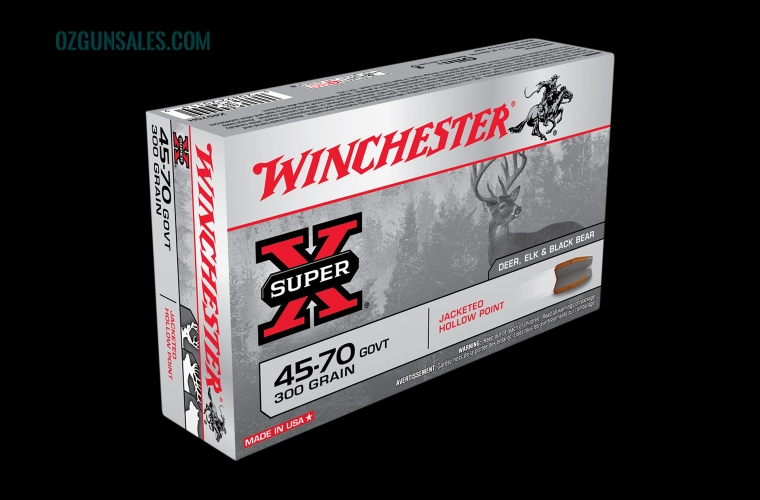 Winchester SuperX 45-70GOV 300gr JHP Bulk 200 Rnds