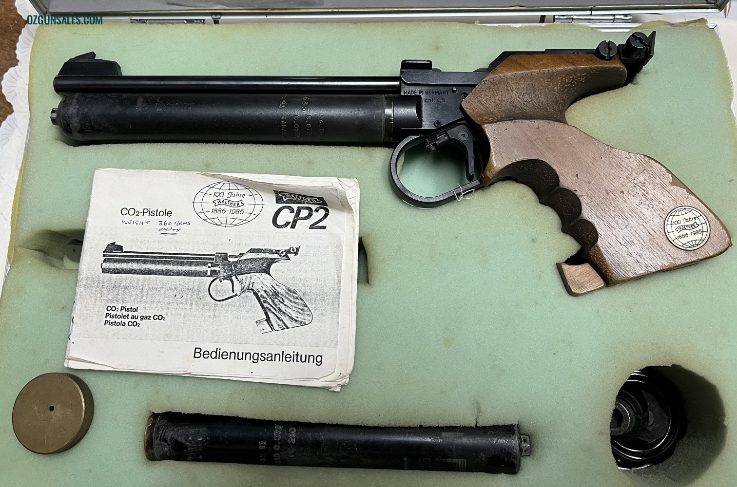 Walther CP2 177 co2 Air pistol