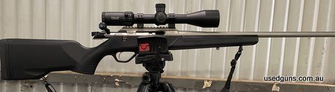 Bare rifle only, moving on to fund the next project. Very accurate with Fiocchi 55gr.