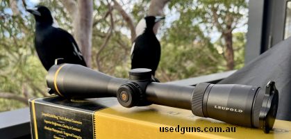 Rare, light-sucking 50mm objective with 30mm main tube. Illuminated firedot duplex reticle. Was mounted on a 204 Ruger varmint rifle - free CDS upgrade availabl