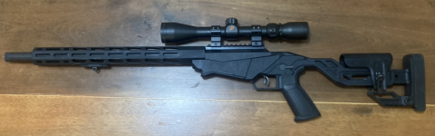 Well looked after Ruger precision 22 magnum, purchased off the barn a few years ago and enjoyed every shoot with this rifle, Moving into NSW so unfortunately ca