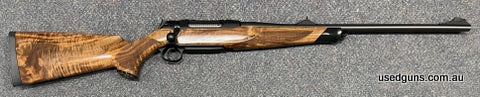 As new Sauer 404 with AAA+ walnut stock (Stock cost $4k alone). 7mm rem mag with iron sights. Only fired 6 rounds to zero in. Relacement value over $8k. $65 fre