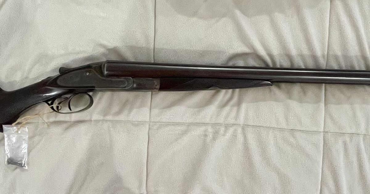 1800s Lefever damascus double barrel
