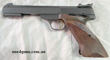 Has been a club gun for several years and is reasonably well worn, but shoots very well.