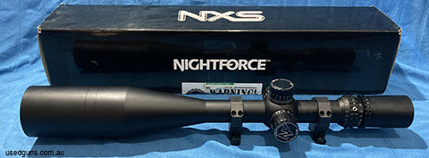 Reluctantly selling my 8-32x56 Nightforce NXS with MOAR-T reticle and fast turrets in excellent condition. Price also includes set of TPS steel rings and postag
