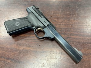 BROWNING
BUCKMARK
22LR
10 SHOT
5.5 INCH BARREL
ADJUSTABLE REAR SIGHT
ORIGINAL GRIPS
#655NV28756

VGC $369
