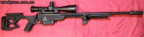 Very nice Savage SSR Sniper rifle chambered in 300 Norma Magnum, Topped with the ultimate scope Nightforce BEAST. Reach out and touch with this extra long range