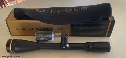 Leupold VX-3 6.5-20x40 EFR with adjustable objective. This is a beautiful example of an original VX-3, in excellent condition with the slightest ring marks. Sel