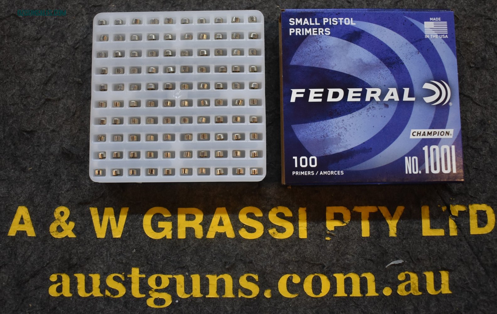 FEDERAL CHAMPION SMALL PISTOL PRIMERS
