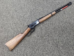 WINCHESTER 
534281142
MODEL 1886 SADDLE 
RING CARBINE
45-70
7 SHOT
22" ROUND BARREL
DEEP GLOSS BLUED FINISH
WALNUT STOCK & FOREND
SADDLE RING

NEW $2649