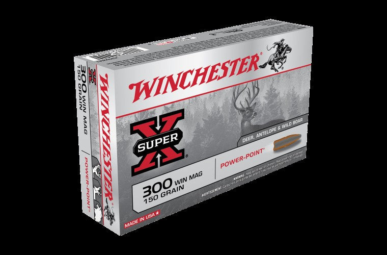 WINCHESTER .300WIN 150GN POWER POINT X30WM1