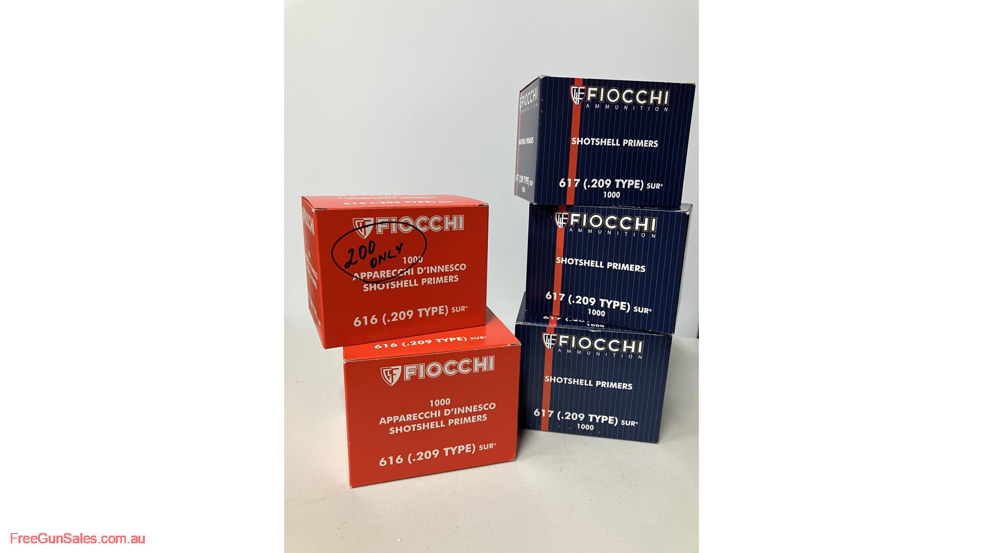 Fiocchi shotgun primers Highbury