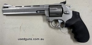 Used Taurus Tracker 357 Mag revolver. Stainless steel with Rubber grip. Good condition.