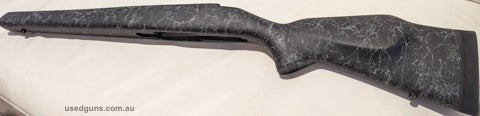 Brand new Bell & Carlson stock for Howa short action (223, 243, 6.5CM, 308) sporter. Full alloy bedding block. Black with grey splatter. B&C stocks are awesome 