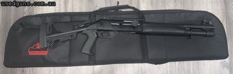 Sulun Arms 14in Tacsoras for sale. Barely 2 months old and only shot once, this shotgun presents as new with only 15 shots of buckshot ran through it. I own a m