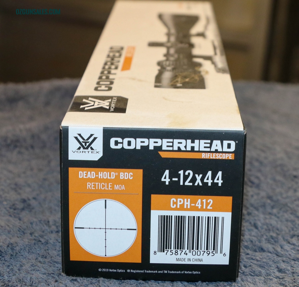 Vortex Copperhead 4-12x44 new in box