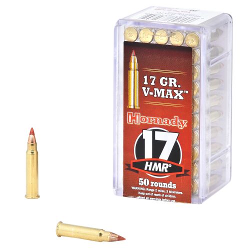 Hornady 17 HMR® 17 gr V-MAX® 50 PK