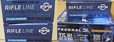 3x PPU 300gr soft point 1x Federal 300gr soft point missing 7 out of the packet Pickup only, must have a valid firearms licence to present on pickup. Call or te