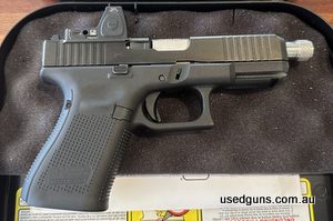 For Sale: Glock 19 Gen 5 (Club legal with Wilson Combat Barrel) fitted with a Trijicon Type 2 RMR and Forward Control Designs RMR Plate. Gun was purchased new t