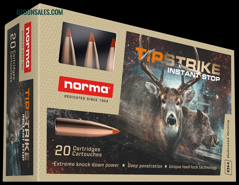 Norma 7MM-08 160gr Tipstrike- 200 BULK